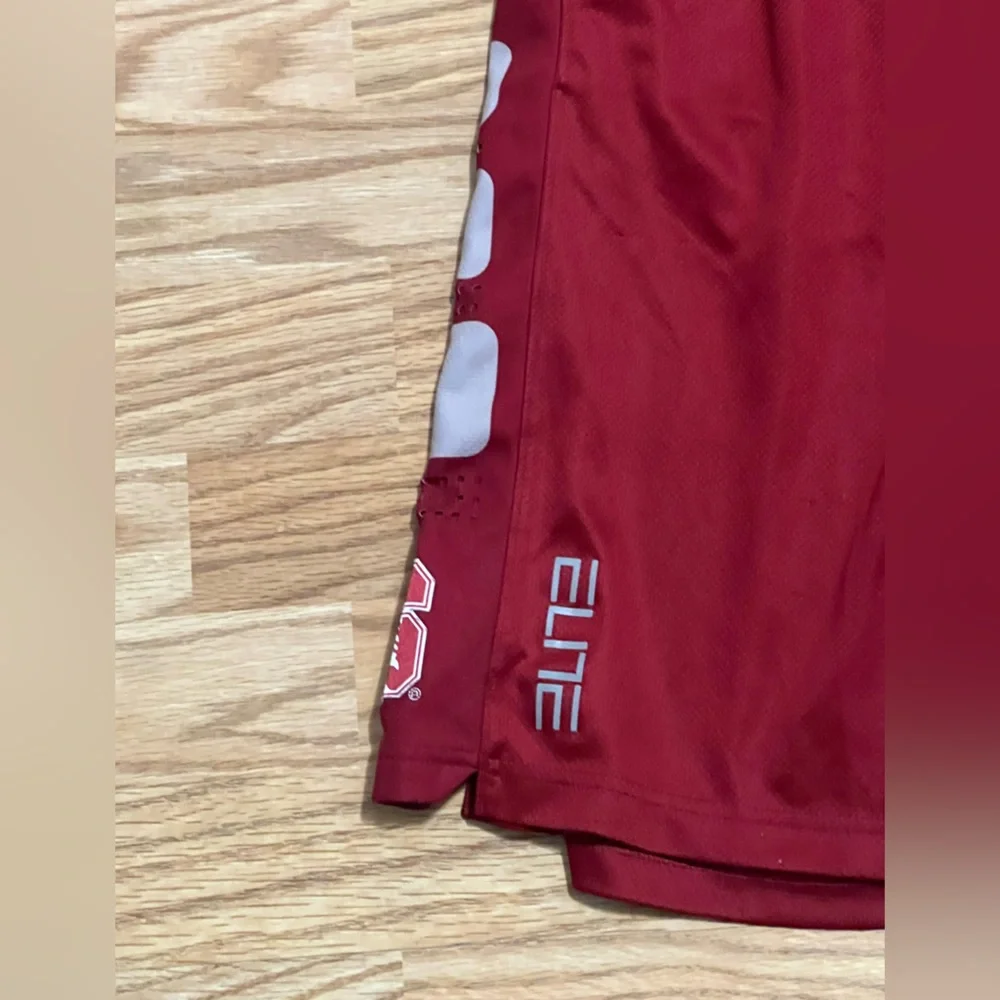 Nike Dri-FIT Elite Stanford Cardinal Basketball Shorts Red Men’s Medium